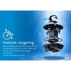 SupraVac Trinity AKU automatisk robotst�vsuger til pool